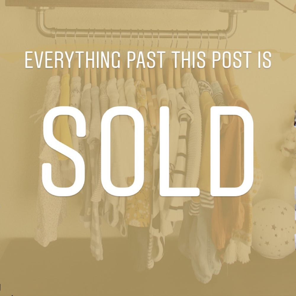 Everything past this post is sold